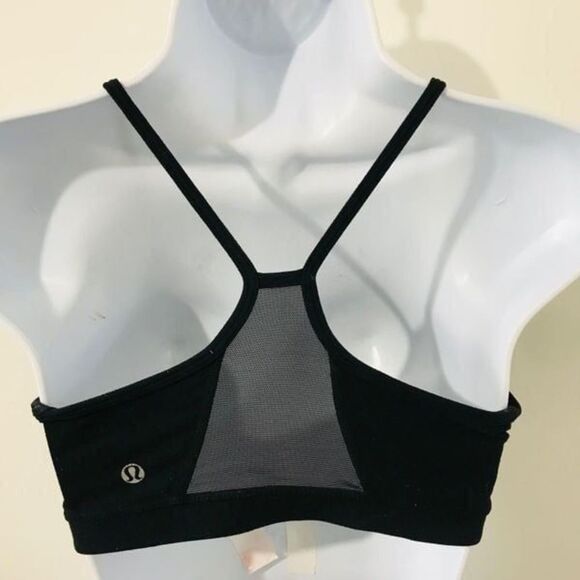 lululemon black sports bra size 6 …..721 - Picture 2 of 4